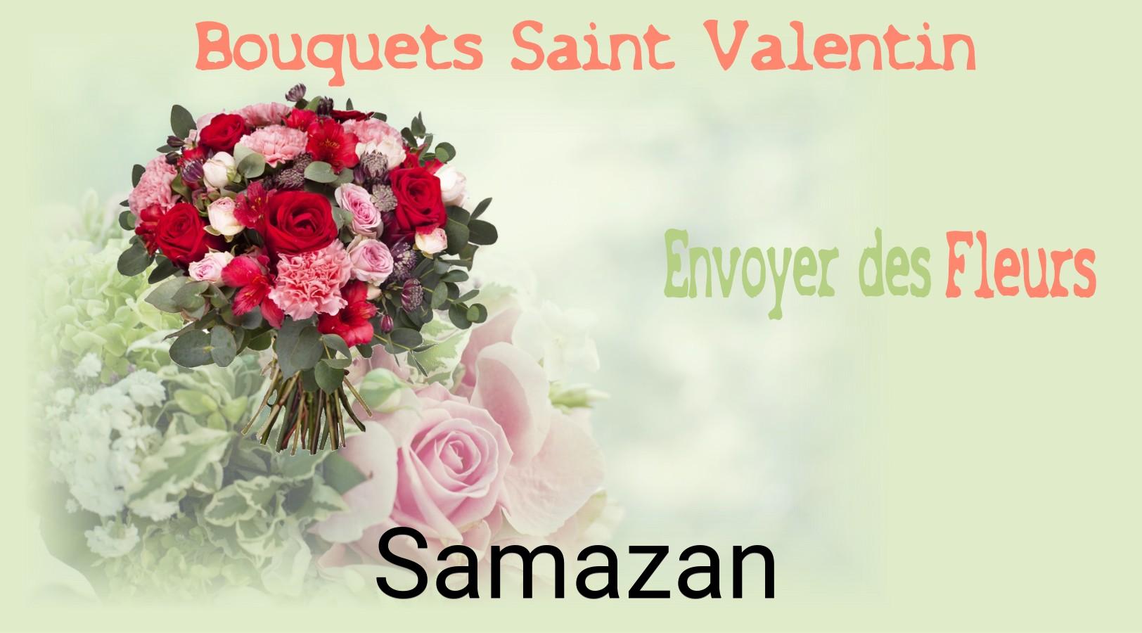 Roses de Saint-Valentin livrées à Samazan